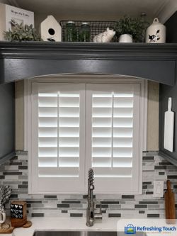 Persianas de Madera para Cocina y Baño / Wood Shutters