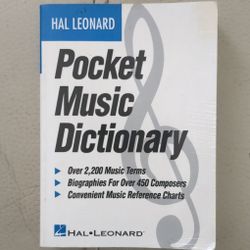 Dictionary (Music, Pocket)