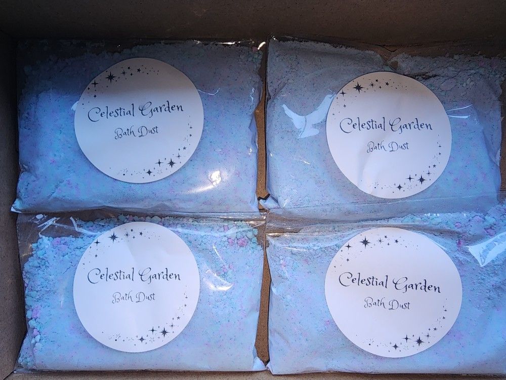 Celestial Garden Bath Dust - Gardenia Dream
