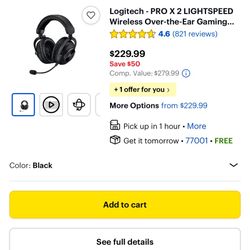 Logitech Pro X 2 Gaming Headset