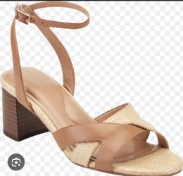 New easy spirit delicia block heel sandal. W5