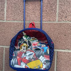 Kids Mickey Carry on W Wheels 🛞