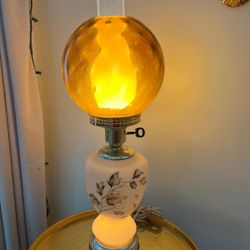 Vintage Hurricane Lamp 