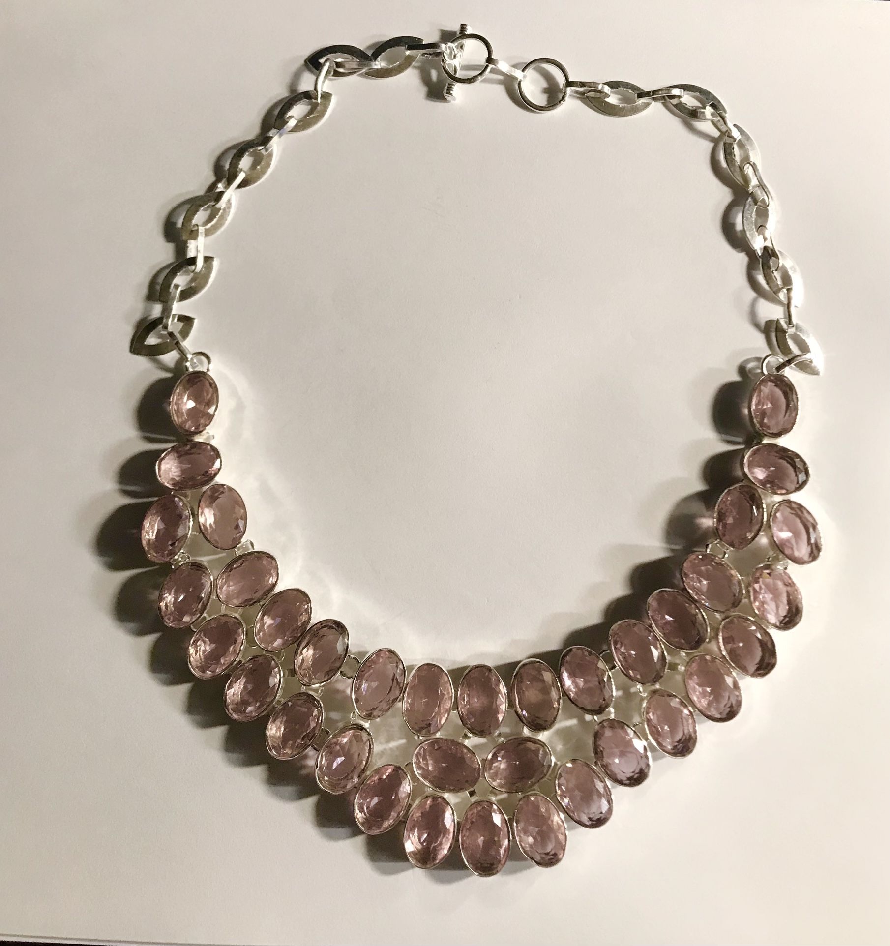 Kunzite 925 Sterling Silver Necklace
