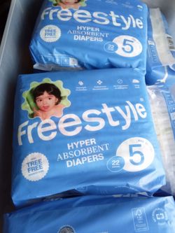 Diapers size 5 new take all 60$ cash 330#