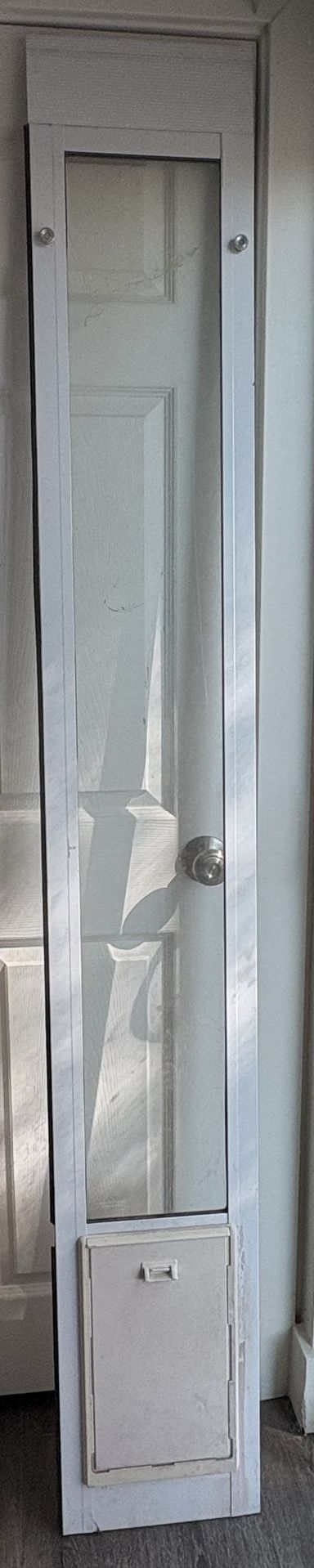 2x Doggy door - for sliding glass door