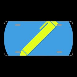 License Plate Novelty Car Front Symbol Gui Internet Internet Page