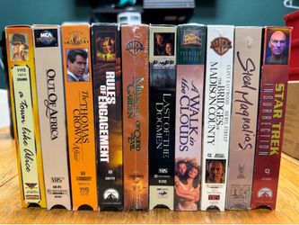 10 VHS Movies