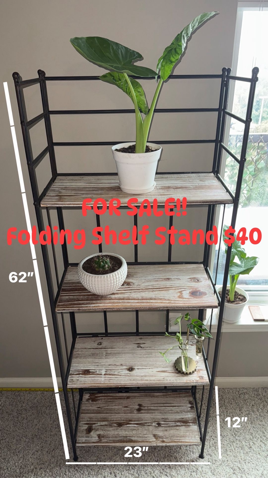 Folding Shelf $40