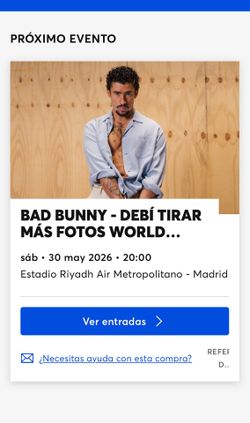 Bad bunny concert tickets