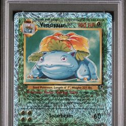 PSA 9 Venusaur Legendary Collection Reverse Holo – WOTC Fireworks Grail