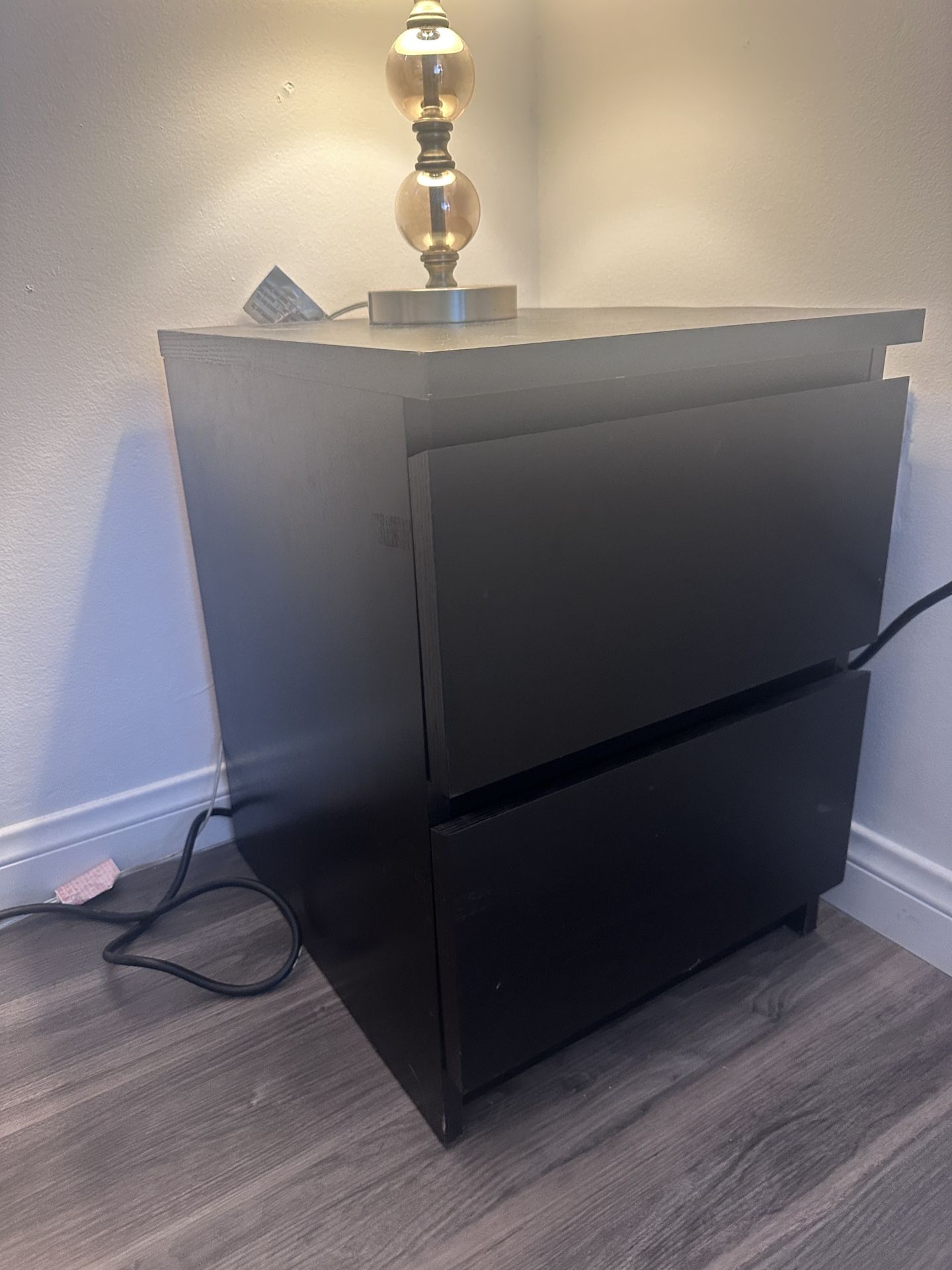 2 IKEA Bedside Tables