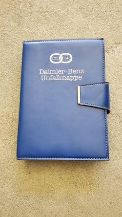 Vintage Mercedes Accident Recording Kit