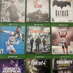 Lot Of 20 Xbox One Games All Tested Working 