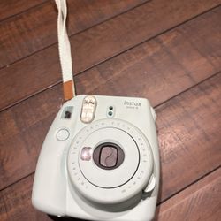Fujifilm Instax Mini 9 Instant Camera with carrying case.   Rarely used, clean, and in great shape.  $35