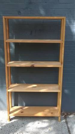 Shelf Solid Pine Wood Chic Book Case MOVING SALE Best Offer!