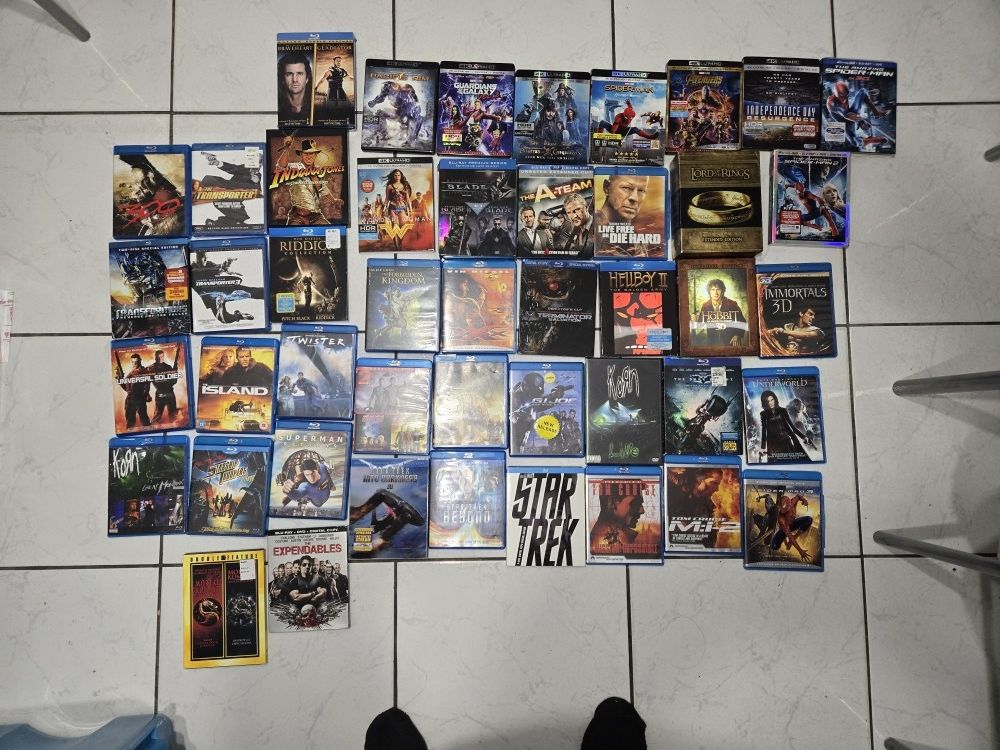 Blu Ray Movie Pack 3d Lord Of The Rings Mummy