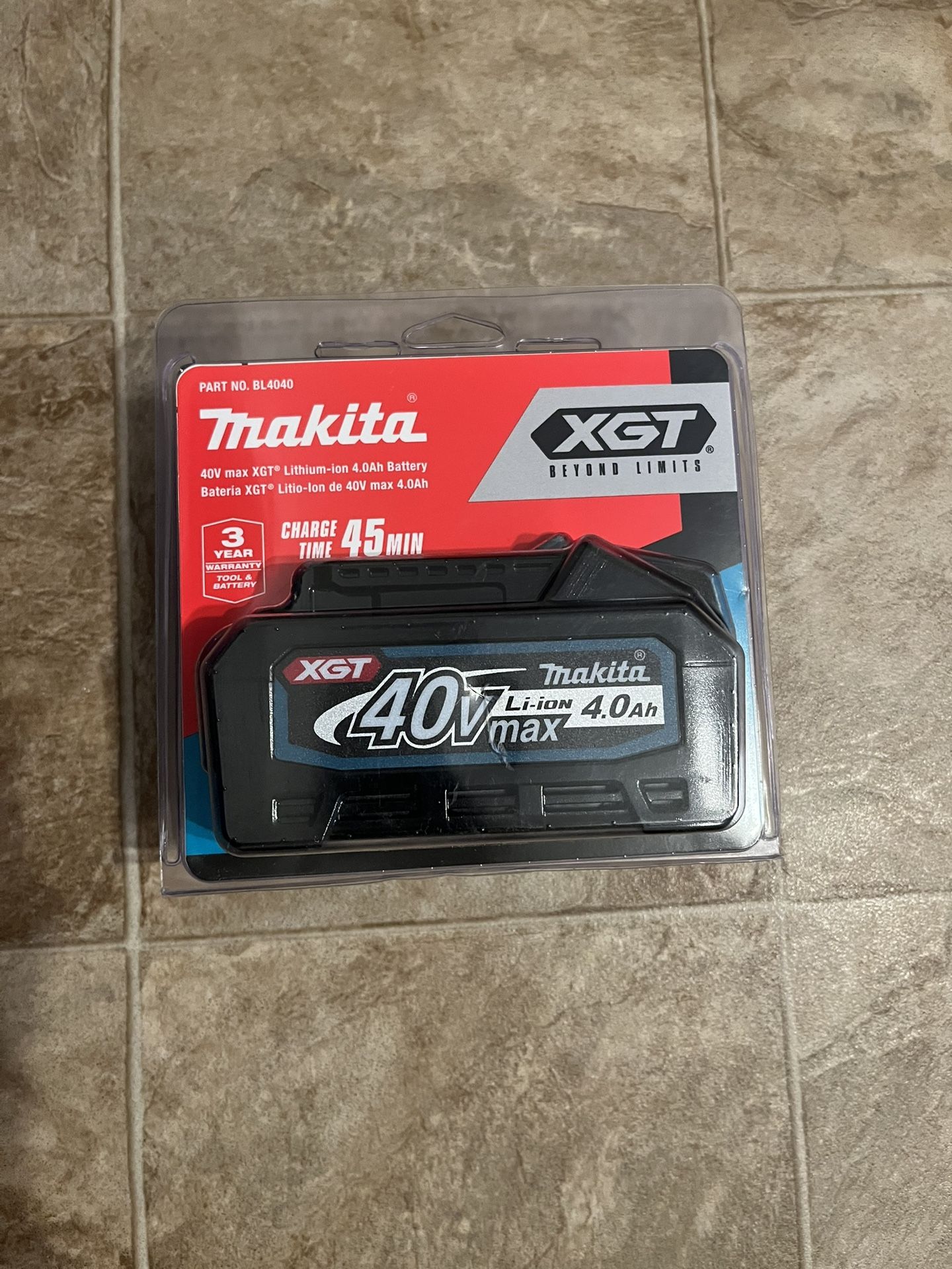 40V Max XGT 4.0Ah Battery