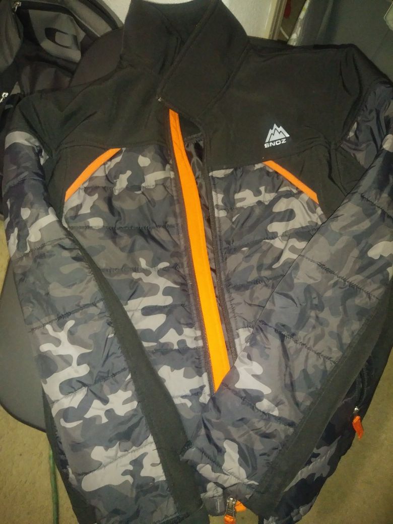Like new kids large jacket! 14.00$ no wear or tear on it