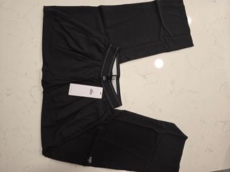 Alo Yoga Black  Wide Leg Pants