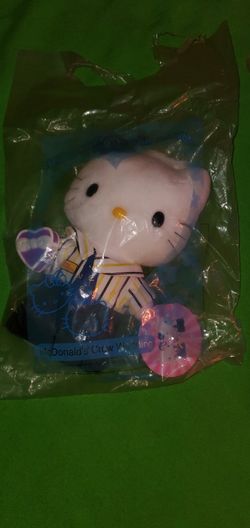 2000 MCDONALDS HELLO KITTY & DEAR DANIEL PLUSH DOLL CREW WEDDING