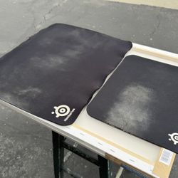 Steel Series Gaming Mouse Pads - Quantity 2 - 16x18” and 10x12.5”