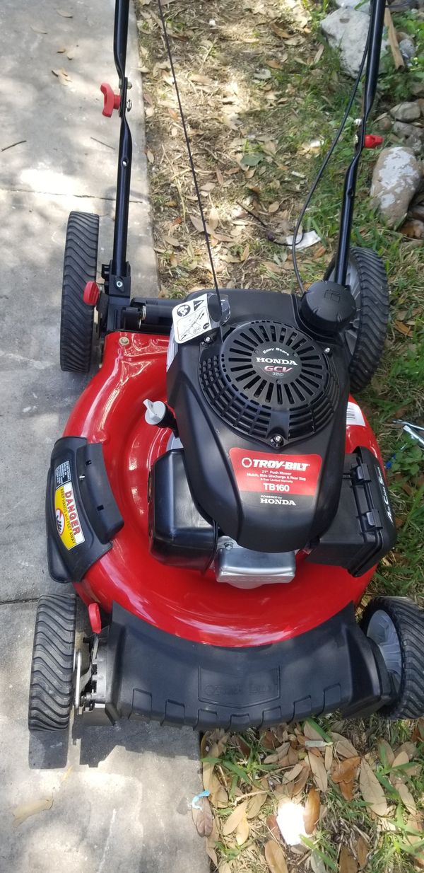 HONDA LAWN MOWER TROY BILT 21" for Sale in San Antonio, TX OfferUp