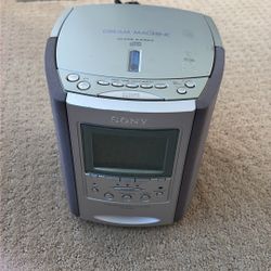 Sony CD Player And Radio