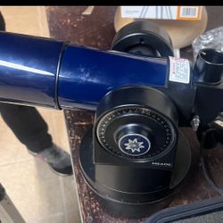 Meade. Telescope, Case   And  Tripod  