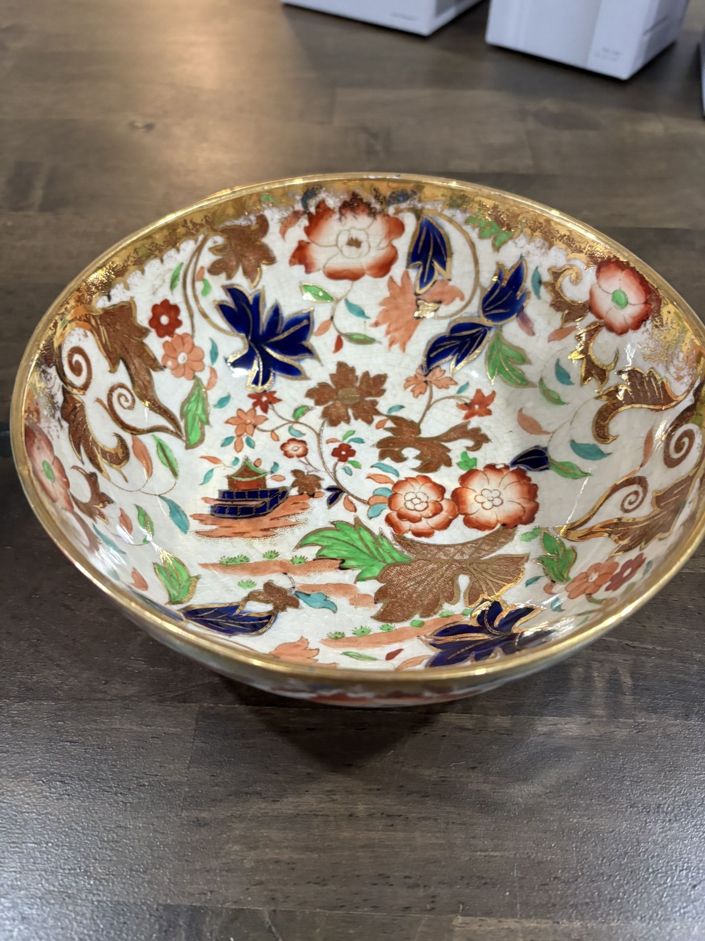 Old Castle Amherst Ironstone Serving Bowl