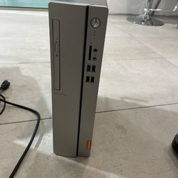 PC Desktop Computer Lenovo With Dell Monitor