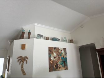 Like New Various interior teal decor
