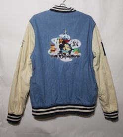 VINTAGE WOALT DISNEY WORLD 5OTH ANIVERSARI VARSITY JACKET MENS SIZE MEDIUM