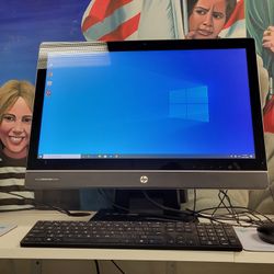 VERY FAST HP ELITEONE QUAD CORE I5 ALL IN ONE TOUCHSCREEN COMPUTER