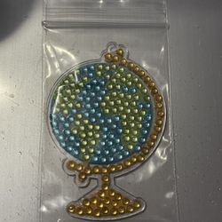 World Globe Keychain