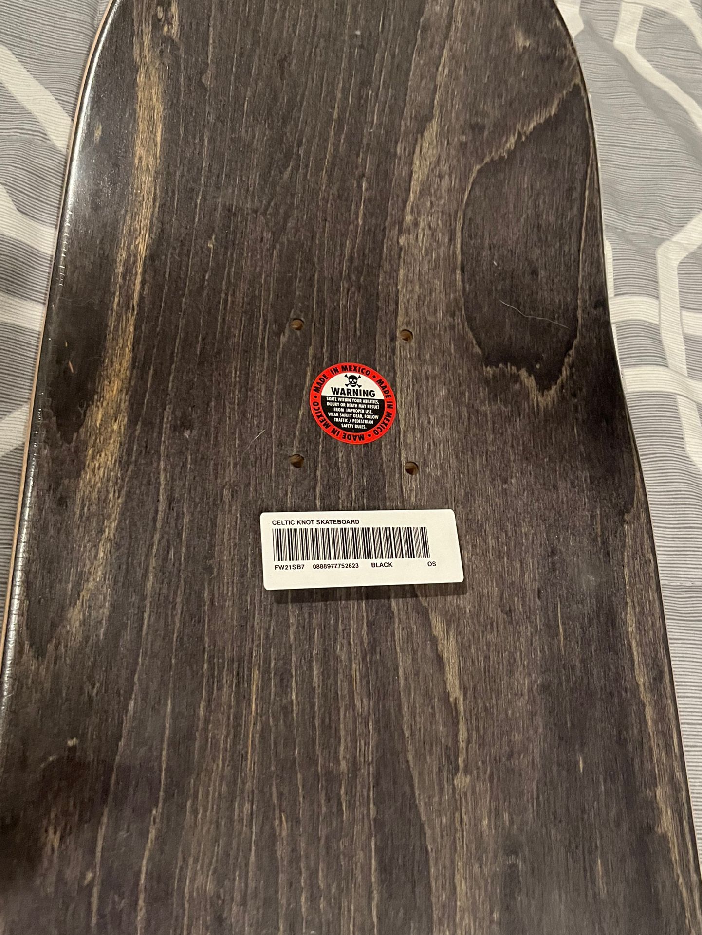 Supreme Celtic Knot Skateboard Deck Black for Sale in Tustin, CA