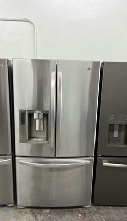 LG 3-Door Fridge with Ice Maker