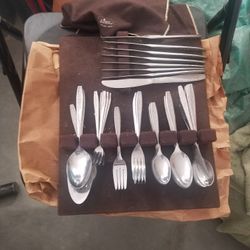 Simeon L & George H Roger's Vintage Flatware Set