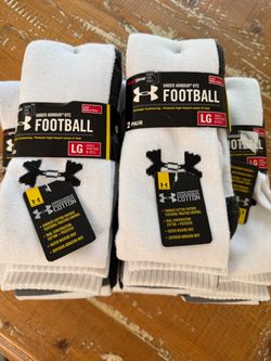 Under Armour OTC Football Socks Large 2-Pack