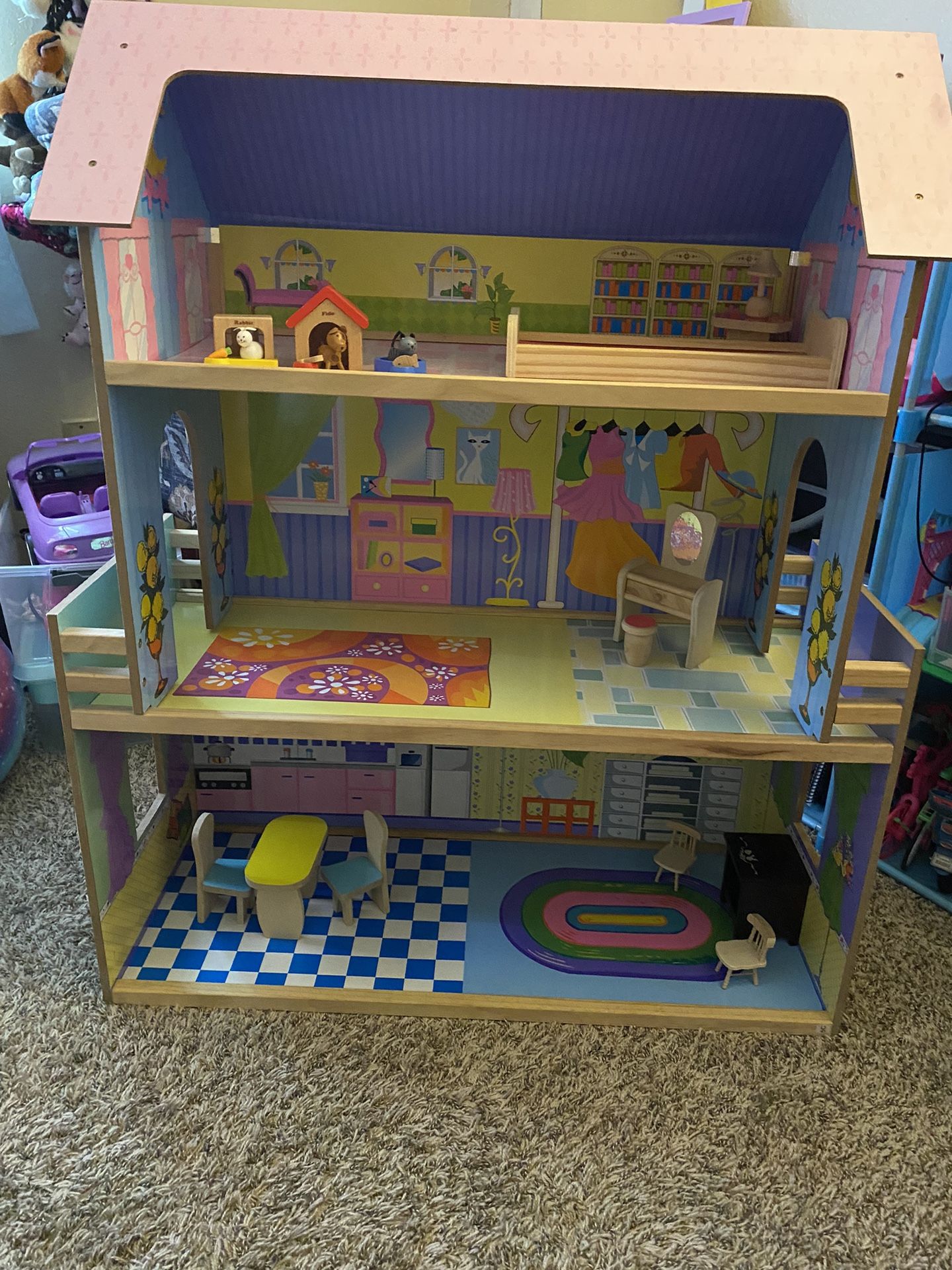 Wooden Doll House