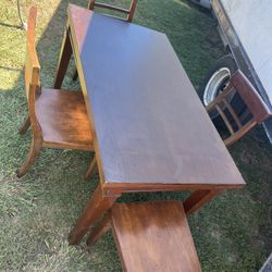 expanding dining table