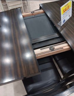 kelly dining room with bench starting at $699