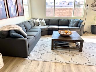 Large grey sectional