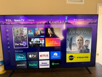 Free 55 inch TCL TV