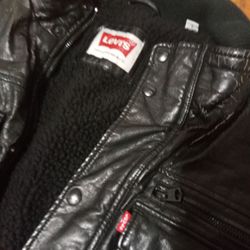 Levi Strauss Leather Jacket 
