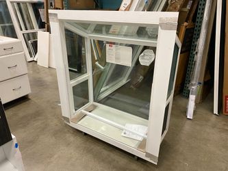 MILGARD 46x43 Vinyl Greenhouse Window