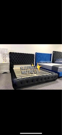 Queen size bed frame only