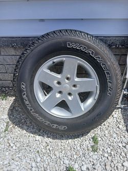New Tire With Wheel 