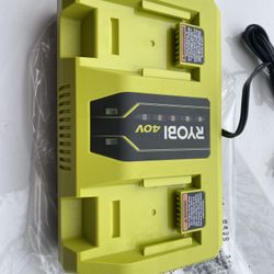 Ryobi Dual Port Rapid Charger 