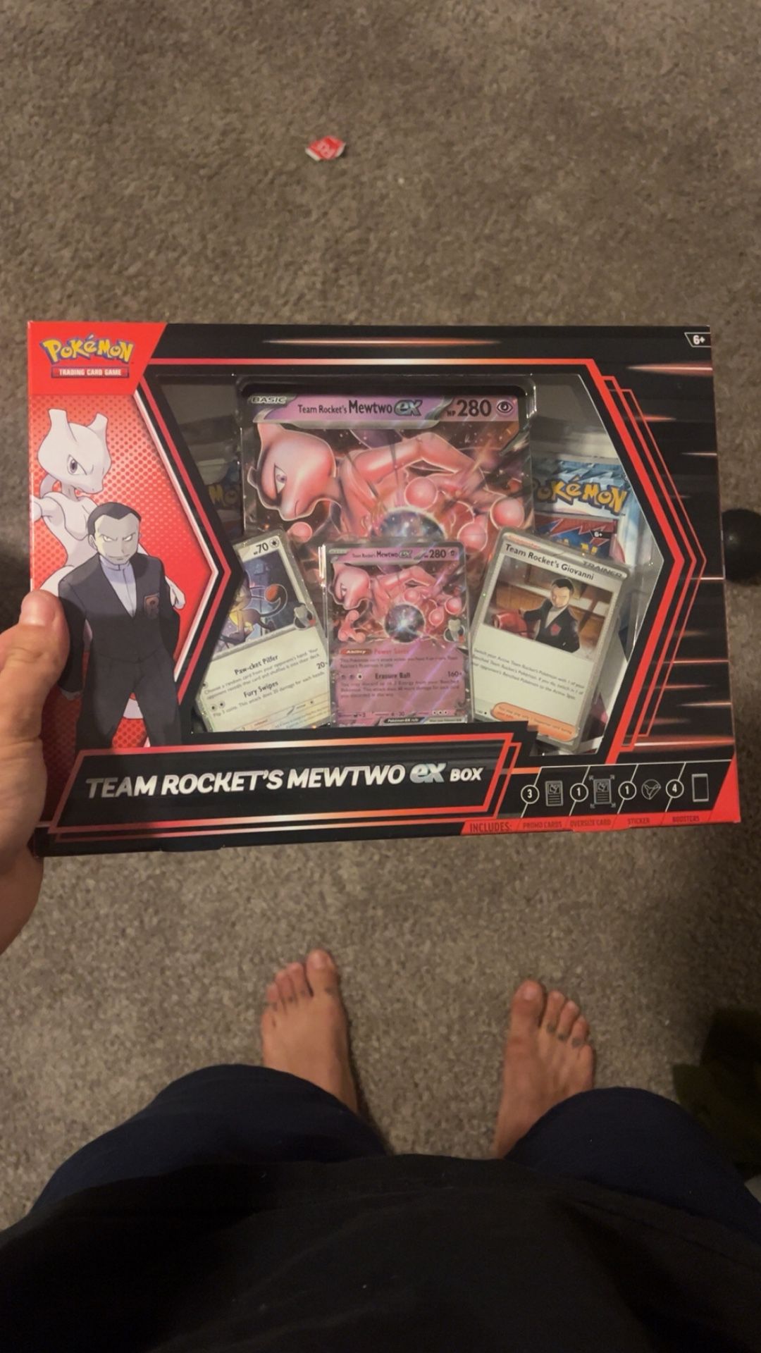 Mewtwo Ex Pokemon Destined Rivals Box